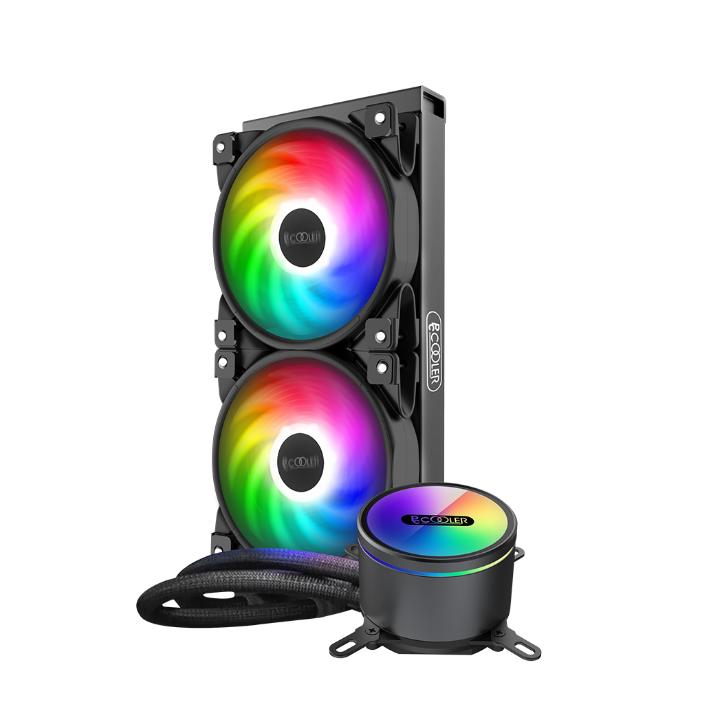Tản Nhiệt CPU PCCooler GI-CX240 ARGB AIO Liquid Cooler