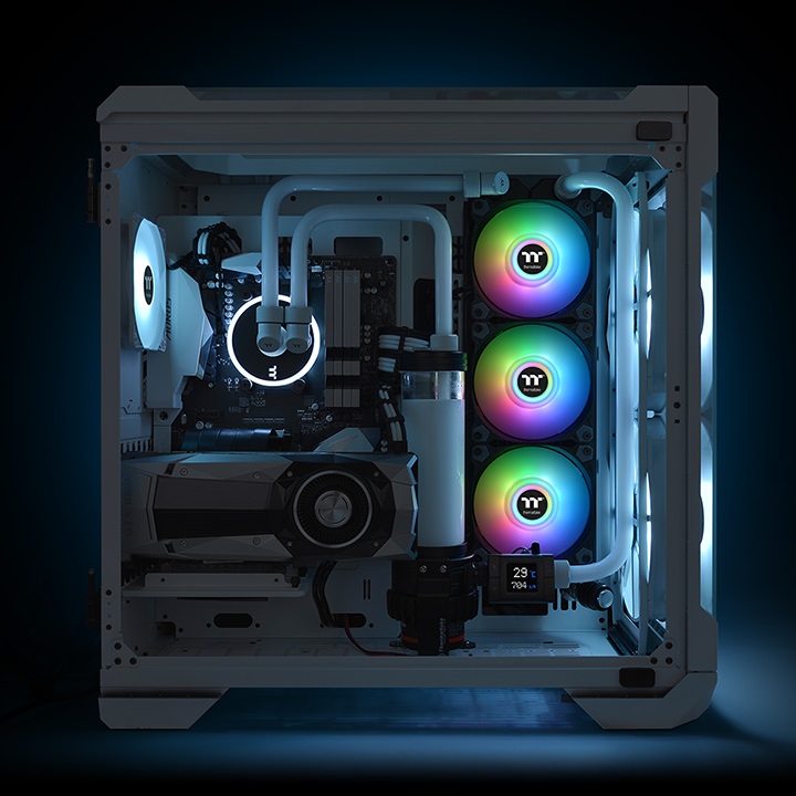 Fan case Thermaltake Pure Duo 12 ARGB BLACK ( bộ 2 fan)
