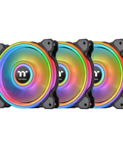 Fan case Thermaltake Riing Quad 12 BLACK (bộ 3 fan)