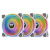 Fan case Thermaltake Riing Quad 12 WHITE (bộ 3 fan)