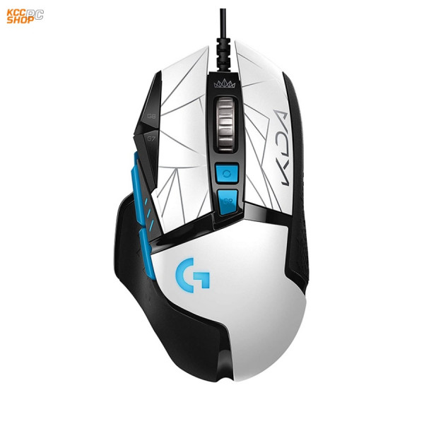 Chuột Logitech G502 Hero KDA (USB/RGB/Đen trắng)