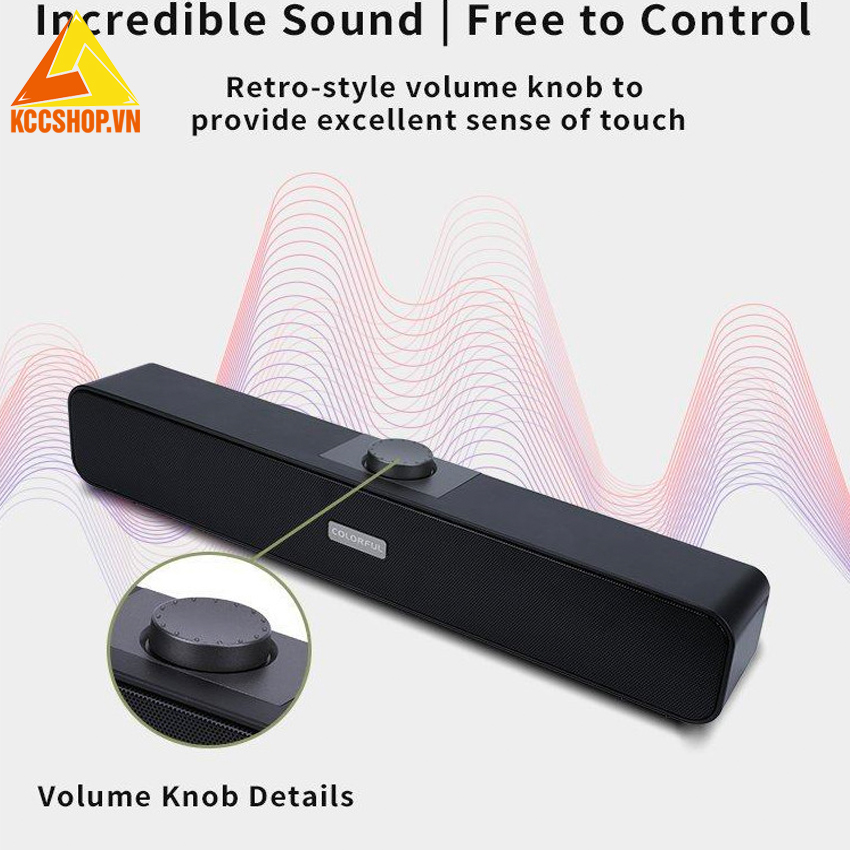 LOA COLORFUL Soundbar CSP-5201 Desktop Speaker