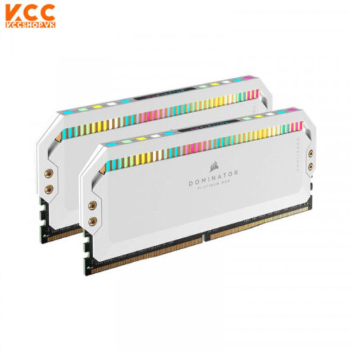 Ram Desktop Corsair DOMINATOR PLATINUM RGB White Heatspreader (CMT32GX5M2B5600C36W) 32GB (2x16GB) DDR5 5600Mhz