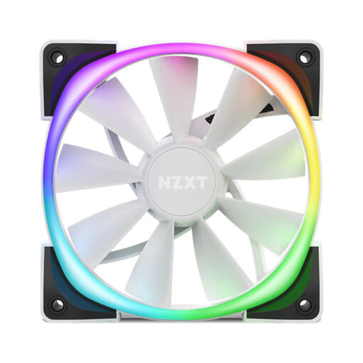 Fan Case NZXT AER RGB 2 120mm Wihite (Single) (HF-28120-B1W)
