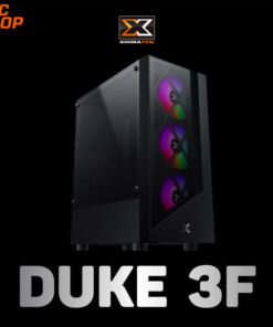 Case XIGMATEK DUKE 3F (EN49080) - ATX, 2 SIDE TEMPERED GLASS