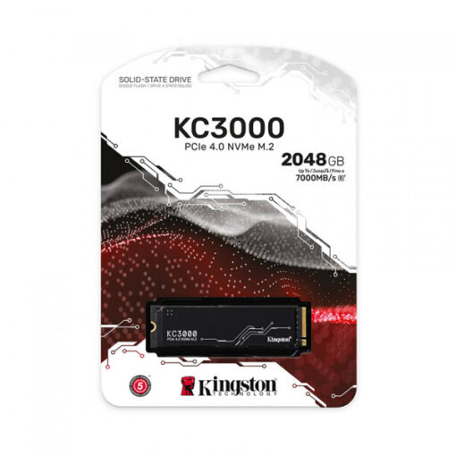 SSD Kingston KC3000 M.2 PCIe Gen4 x4 NVMe 2TB SKC3000D/2048G