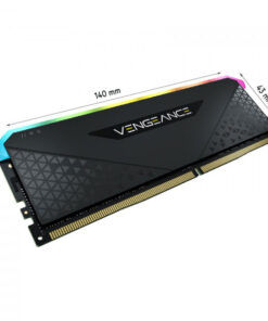 Ram Desktop Corsair Vengeance RGB RS (CMG64GX4M2D3600C18) 64GB (2x32GB) DDR4 3600MHz