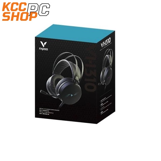 Tai Nghe Rapoo VH310 Virtual 7.1 RGB Gaming Headset Black
