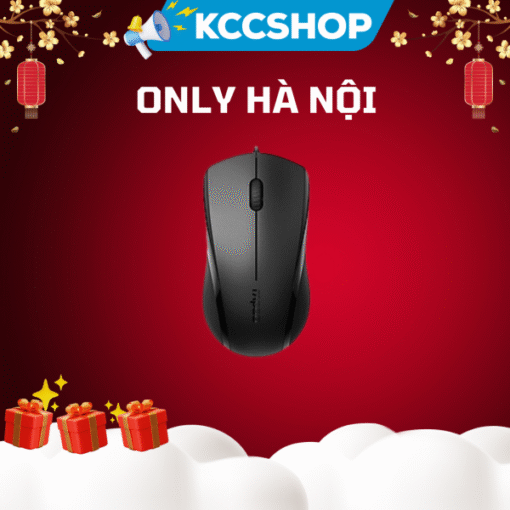 Chuột Có dây Silent Rapoo N1200 Đen