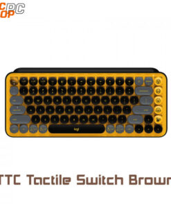Bàn phím cơ học không dây Logitech POP Keys, màu vàng (920-010577)