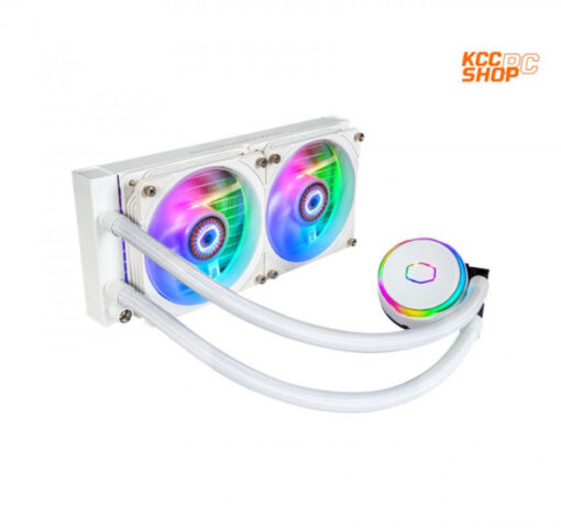 Tản nhiệt nước Cooler Master MASTERLIQUID PL240 FLUX White (màu trắng)