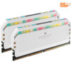 RAM Corsair DOMINATOR PLATINUM RGB 64GB (2x32GB) DDR5 5600MHz White (CMT64GX5M2B5600C40W)