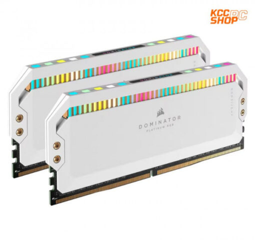 RAM Corsair DOMINATOR PLATINUM RGB 64GB (2x32GB) DDR5 5600MHz White (CMT64GX5M2B5600C40W)