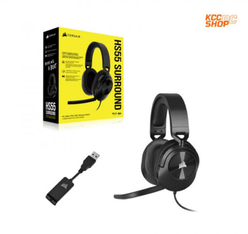 Tai nghe Corsair HS55 Surround Carbon (CA-9011265-AP)