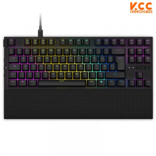 Bàn phím NZXT TKL US EN ANSI Black/Red (KB-1TKUS-BR)