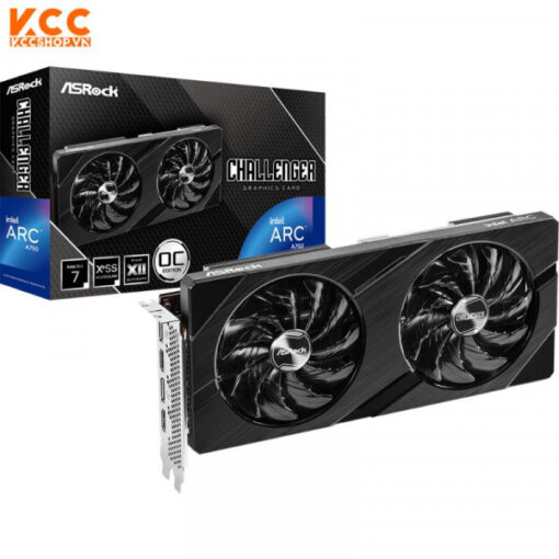 VGA ASROCK Intel Arc A750 Challenger D 8GB OC (A750 CLD 8GO)