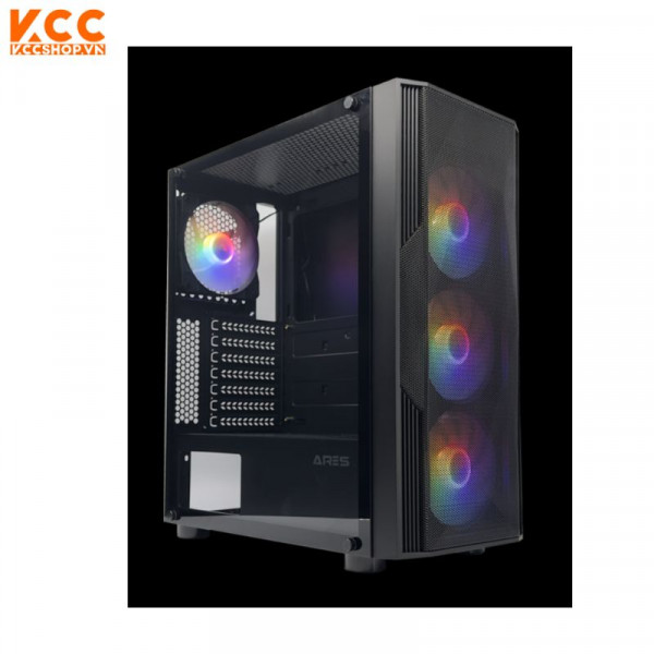 Vỏ Case Ares Anubis ATX (tặng kèm 4 fan RGB)
