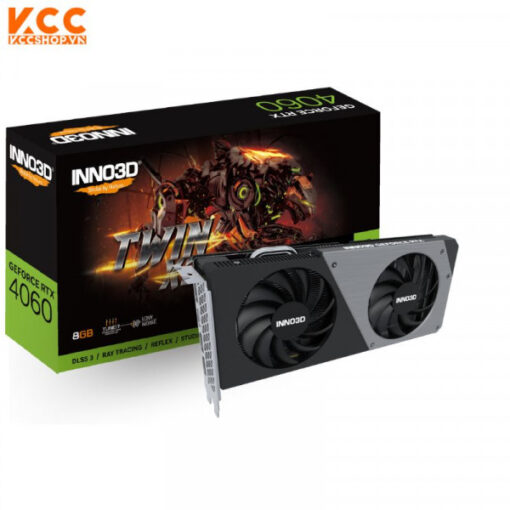 VGA INNO3D GEFORCE RTX 4060 TWIN X2 (N40602-08D6-173051N)