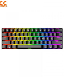 BÀN PHÍM CƠ EDRA EK361W V3 RGB ĐEN BLUE SWITCH (USB/BLUETOOTH/2.4G)