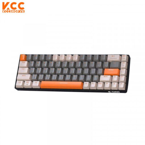 BÀN PHÍM CƠ GAMING KHÔNG DÂY EDRA EK368L BETA BLUE SWITCH (BLUETOOTH/2.4G)