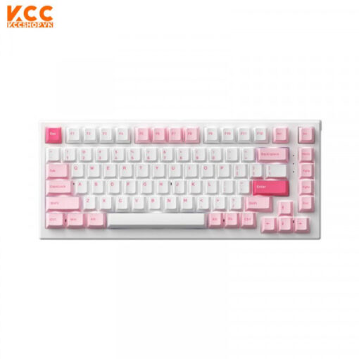 Bàn phím Cơ AKKO MonsGeek MG75 Prunus Lannesiana (AKKO switch v3 - Cream Yellow)