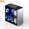 VỎ CASE JONSBO D40 SILVER ( MID TOWER/MÀU BẠC)