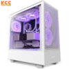Vỏ case NZXT H5 Flow RGB White (CC-H51FW-R1)