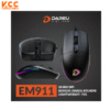 Chuột Gaming DAREU EM911 (RGB, Black, DareU BRAVO sensor: 10.000 DPI, Lightweight: 72g)