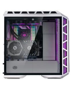 Vỏ Case Cooler Master MasterCase H500P TG Mesh White ARGB (Mid Tower/Màu trắng/Led ARGB/Mặt lưới)