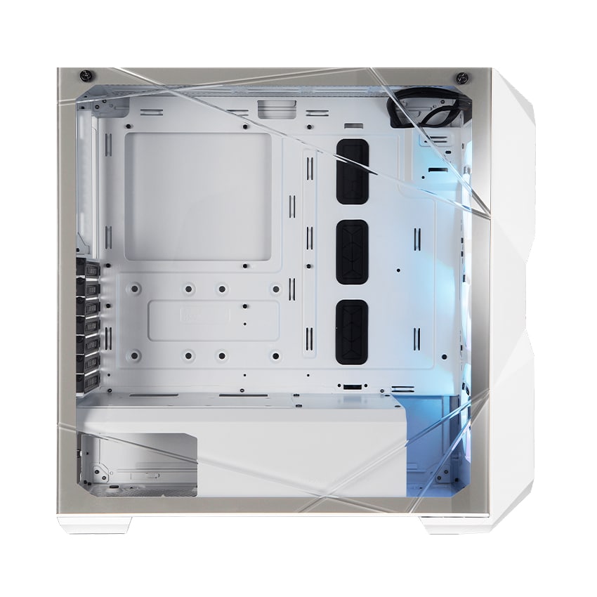 Vỏ Case Cooler Master MasterBox TD500TG Mesh White ARGB (Mid Tower/Màu trắng/Led ARGB/Mặt lưới)