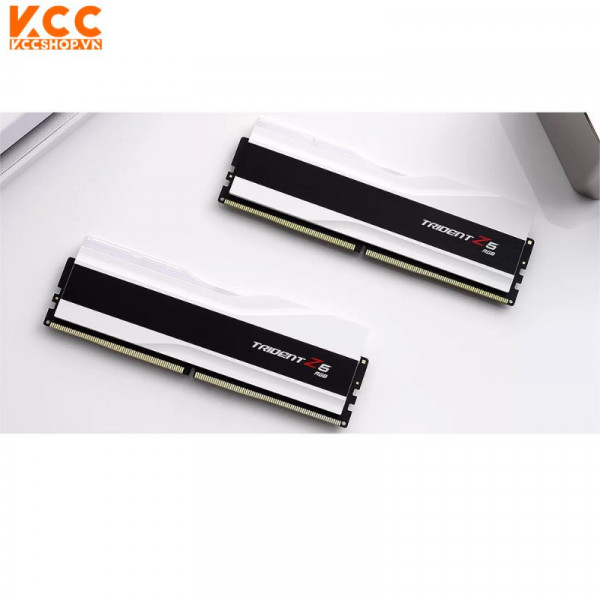 Ram Desktop Gskill Trident Z5 RGB (F5-6000J3636F16GX2-TZ5RW) 32GB (2x16GB) DDR5 6000Mhz