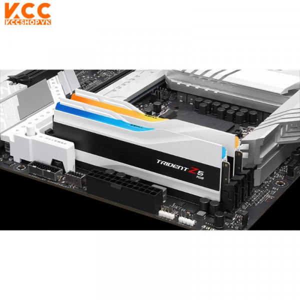 Ram Desktop Gskill Trident Z5 RGB (F5-7200J3646F24GX2-TZ5RW) 48GB (2x24GB) DDR5 7200Mhz