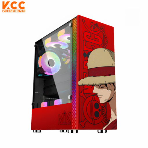 Vỏ Case MIK DT03 RED LUFFY (Mid Tower/ Màu Đỏ)