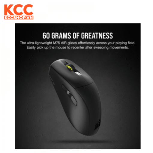 Chuột không dây Corsair M75 AIR BLACK (CH-931D100-AP)
