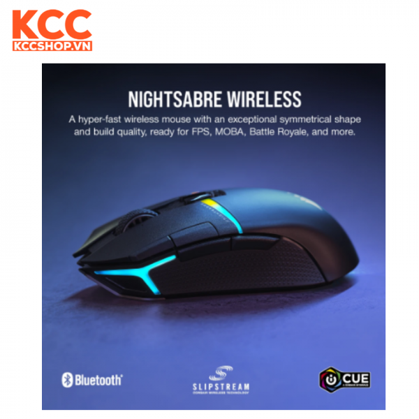 Chuột không dây Corsair NIGHTSABRE RGB (CH-931B011-AP)