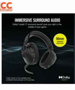 Tai nghe không dây Corsair HS55 Carbon (CA-9011280-AP)
