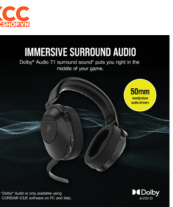 Tai nghe không dây Corsair HS65 Carbon (CA-9011285-AP2)