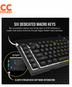 Bàn phím Corsair K55 PRO LITE RGB (CH-9226065-NA)