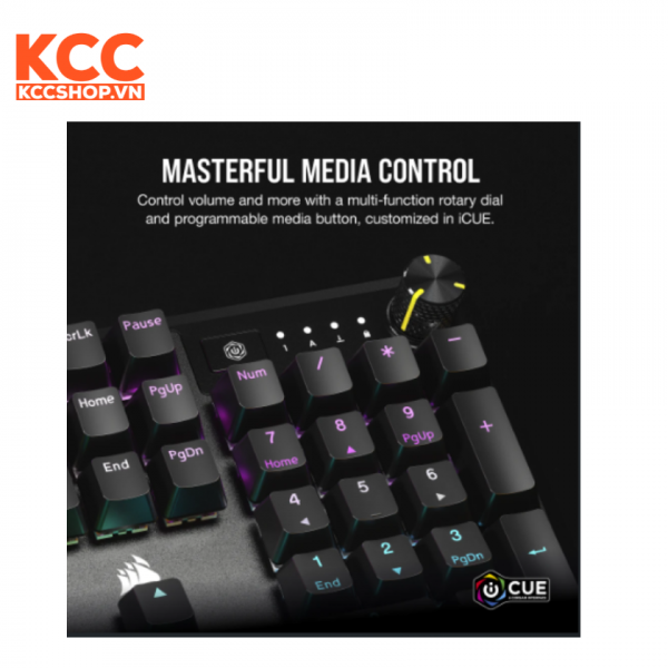 Bàn phím Corsair K70 CORE-BLK-CRSR MX RGB (CH-910971E-NA)