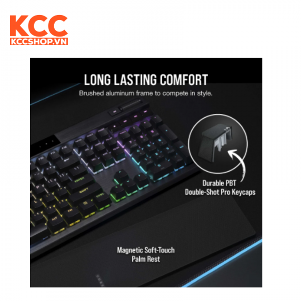 250-6520-23 Bàn phím Corsair K70 PRO-BLK-OPX Silver RGB (CH-910941A-NA)