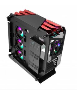Vỏ Case SAMA TG03 Red Tặng kèm 6 Fan RGB