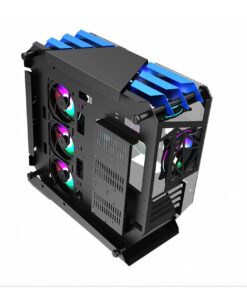 Vỏ Case SAMA TG03 Blue Tặng kèm 6 Fan RGB