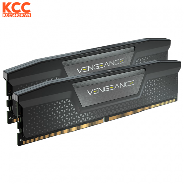 RAM CORSAIR VENGEANCE HEATSPREADER BLACK CL36 64GB (2X32GB) 5600MHz (CMK64GX5M2B5600C36)