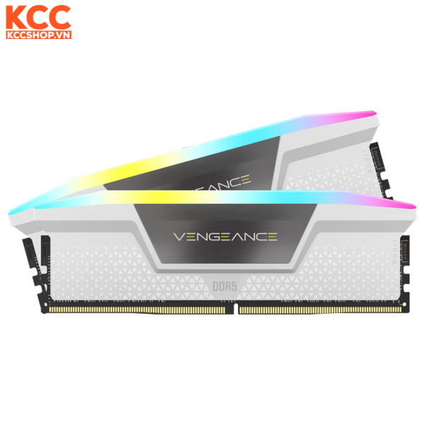 RAM CORSAIR VENGEANCE HEATSPREADER WHITE CL36 64GB (2X32GB) 5600MHz (CMH64GX5M2B5600Z36WK)