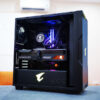 Vỏ Case Gigabyte GB-AC300G Tempered Glass Gaming (Mid Tower/Màu Đen/Led RGB)