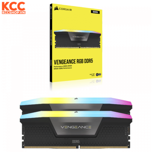 Ram Corsair Vengeance RGB Black Heatspreader 32GB (2x16GB) 5600MHZ DDR5 (CMH32GX5M2B5600C40)