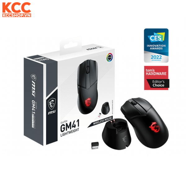 Chuột gaming MSI CLUTCH GM41 LIGHTWEIGHT WIRELESS