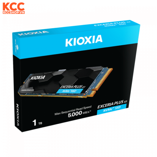 Ổ cứng SSD NVMe Kioxia Exceria Plus G3 1TB Gen 4x4 (LSD10Z001TG8)
