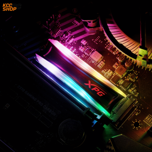 SSD Adata XPG SPECTRIX S40G RGB 256GB M.2 2280 PCIe NVMe Gen 3×4 – (AS40G-256GT-C)