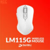 Chuột không dây DAREU LM115G WHITE